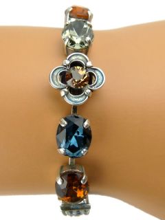 Mariana Handmade Swarovski Silver Bracelet 4091/1 2076