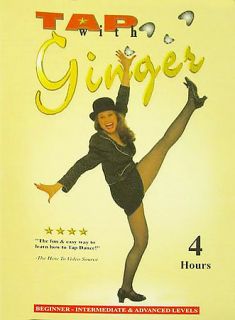 Tap With Ginger   Beginner, Intermediate, and Advanced DVD, 2003 