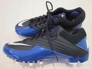 NEW Nike Super Speed TD Low Mens Football Cleats Black/Blue $95