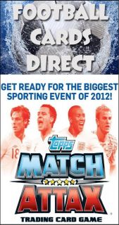 Match Attax England (Euro 2012) Republic of Ireland Base Cards