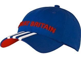 london 2012 adidas blue great britain baseball cap from united