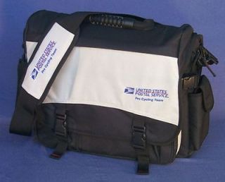 computer bag briefcase usps cycling team tour collector one day
