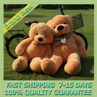   Giant Huge Cuddly Stuffed Plush Teddy Bears Animal Doll Brown or White