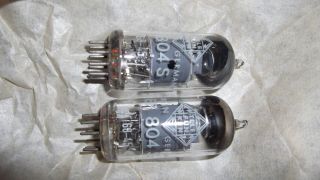 EF804 s Telefunken 2 tubes for V72 and V76 studio amp original box 