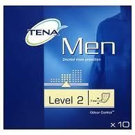 tena for men level 2 10 pads 