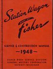   Station Wagon Fisher Body Shop Service Repair Manual Book OEM