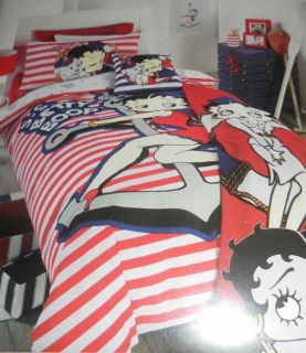 BETTY BOOP ANCHOR QUILT COVER SET SINGLE SIZE NEW IN PACK
