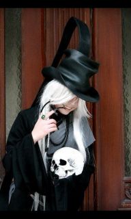 black butler undertaker cosplay costume with wig from hong kong