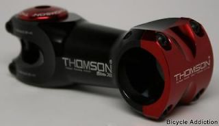Thomson Elite X4 Mtn Stem 31.8 10d x 90mm Black Red Dress Up Kit