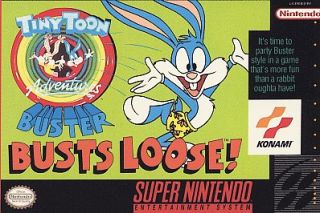 Tiny Toon Adventures Buster Busts Loose Super Nintendo, 1993