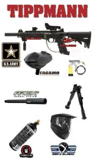   One Extreme Sniper Paintball Combo Gun Apex 2 14 Model 1 Tippmann