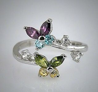925 sterling silver toe ring toe rings butterfly from canada