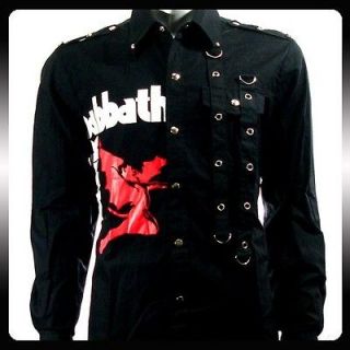 Black Sabbath Rock Band LS Long Sleeve Shirt Sz M Retro Heavy Metal