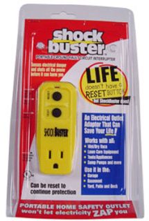 tower gfcis shock buster portable  12 95