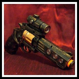   cyber gothic gun pistol Victorian laser sci fi toy sci fi HALO pirate