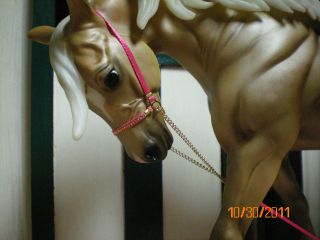   gold halter  CM fit Breyer Weather Girl & small Arab traditional head