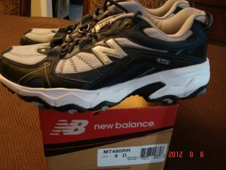 New Balance 480 running trail shoe mens navy gray black NIB size 8 New 