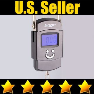   /50 KG x 1OZ DIGITAL TRAVEL PORTABLE HANGING LUGGAGE SCALE W/LCD S 20