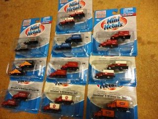   pairs of Classic Metal works N Scale Assorted 1954 Ford Box trucks W
