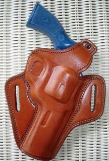 brown leather belt holster 4 s w n frame 4