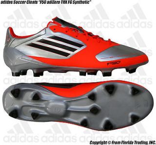 adidas Soccer Cleats F50 adiZero TRX FG Synthetic(10.5)Metallic 