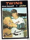 1971 topps 675 dave boswell minnesota twins 