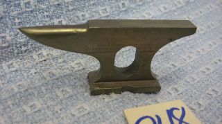 Small, Brass Anvil, 3.5 oz, collectors/ jewelers, 3 1/4 inches long 
