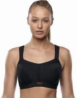   5021 Black Sports Bra 83% Less Bounce Ultimate Support r.r.p £35