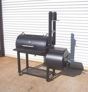 new patio custom bbq pit smoker charcoal grill time left