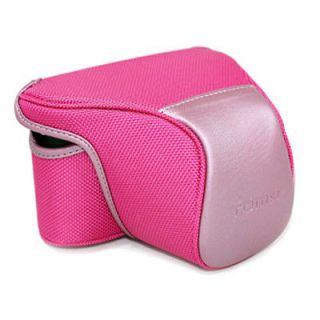 New Camera Case Cover Bag Pink Universal fit for Panasonic Lumix DMC 