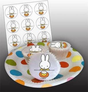 miffy edible icing cake toppers 12 set from united kingdom