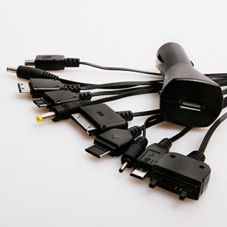 NEW USB connection integrated 10pc Mobile Phone PAD Adapter Car 