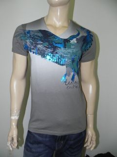New Armani Exchange AX Mens Slim/Muscle Fit Graphic V Neck Shirt