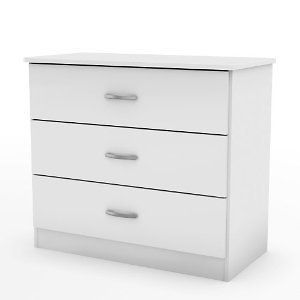 drawer chest dresser south bedroom furniture white time left