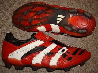 red adidas predator accelerator fg football boots uk 11 time