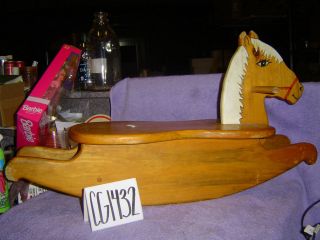 Old Antique Small Rocking Horse For Toddlers Low To The Ground CG1432