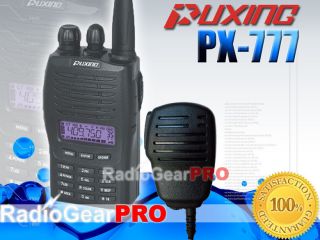 puxing px 777 plus vhf portable radio 136 174mhz free
