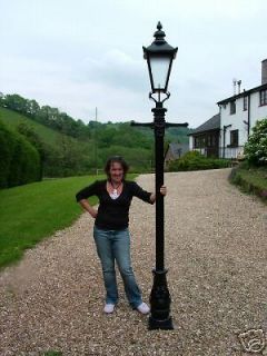 newly listed cast iron 105 lamp post victorian style frosted