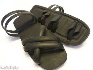  collectibles uniforms MENS sandals SANDAL black viet nam tire tires