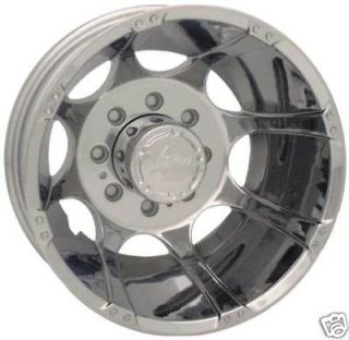 vision 16x6 wheels rims dually ford chevy dodge chrome time