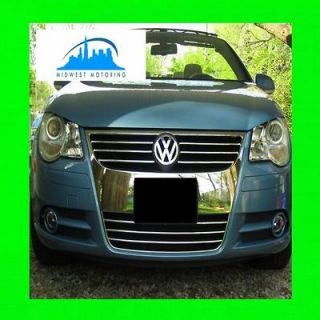 2007 2013 VW VOLKSWAGEN EOS CHROME TRIM FOR GRILLE GRILLE W/5YR 