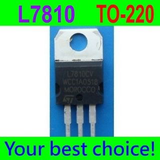   L7810 L7810CV LM7810 10V Linear Voltage Regulator 1A 1000mA TO 220