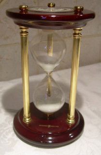 Howard Miller Wood Hour Glass Clock w Pennsylvania House of 