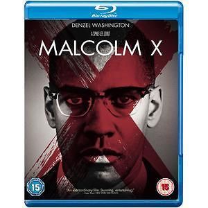 Malcolm X 1992 Denzel Washington Blu Ray Drama Biography Movie Region 