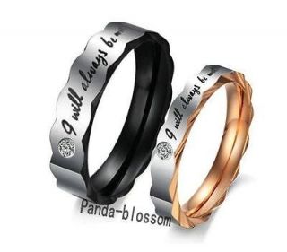   ring classic stainless steel ring wedding band anniversary GIFT