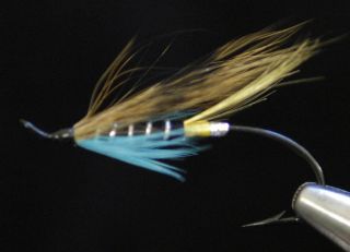 Atlantic Salmon Blue Charm  Hairwin​g  tied by Jed Waterman