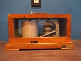  ZEISS JENA LTD BAROGRAPH   WEATHER INSTRUMENT   RARE & COLLECTIBLE