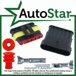 Way   Waterproof / Weather Proof, Sealed Electrical Connector KIT 