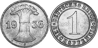 Germany, Weimar Republic Reichspfennig, 