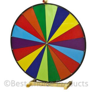 Prize Wheel 30 18 Slot Carnival Tabletop Spin Game Trade Show Dry 